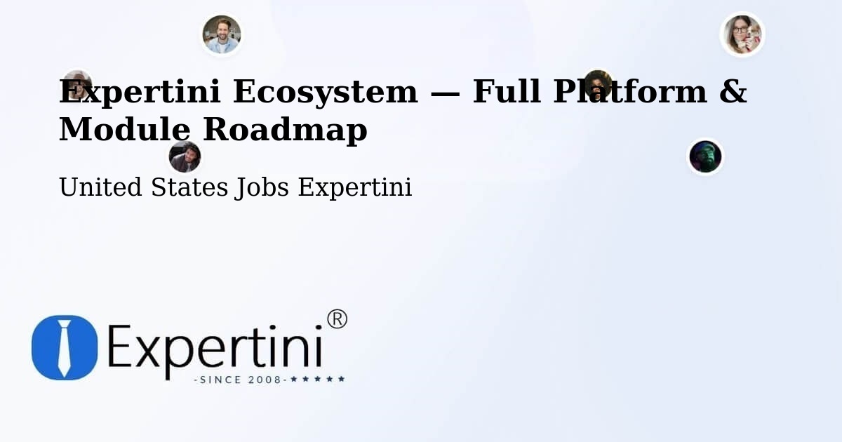 Expertini Ecosystem — Full Platform & Module Roadmap – Bakersfield